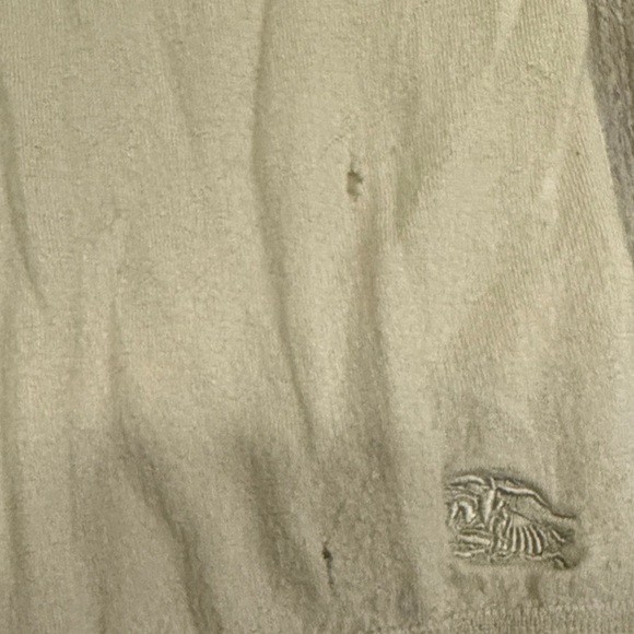 Beige V-Neck Sweater - Picture 4 of 4